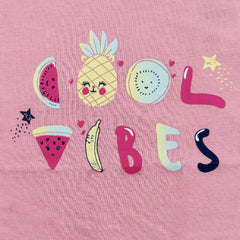 INEXTENSO PINK COOL VIBES T-SHIRT
