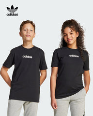 ADIDAS BLACK UNISEX ESSENTIALS T-SHIRT