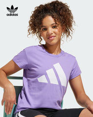 ADIDAS VIOLET FUSION ESSENTIALS T-SHIRT