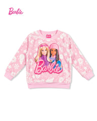 BARBIE PINK PRINTED PYJAMA 2 PCS SET