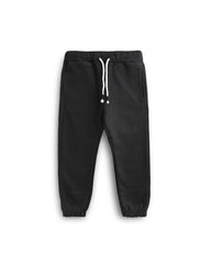 BRANDED BLACK PRINTED HOODED 2 PCS SET