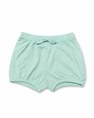 BRANDED GIRLS MINT GREEN BOW BLOOMER SHORTS