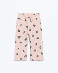 BRANDED PINK STARS PRINTED TROUSER