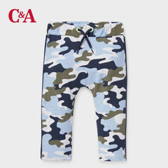 C&A BABY CLUB CAMOUFLAGE TROUSER-BLUE