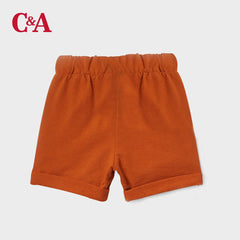 C&A BABY CLUB PLAIN BROWN SHORTS