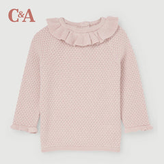 C&A PINK KNITTED TOP