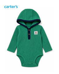 CARTERS 2 PCS BEARY HANDSOME SWEATSHIRT WITH ROMER AND TROUSER SET