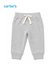 CARTERS 3 PCS LITTLE BRO SWEATSHIRT WITH TROUSER SET