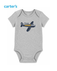CARTERS 2 PCS WINGMAN BODYSUIT WITH TROUSER SET