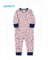 CARTERS BLOSSOM VINE PRINT ROMPER