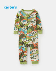 CARTERS GREEN DINOSAUR ADVENTURE ROMPER