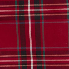 CARTERS RED PLAID FRONT BUTTON SHIRT