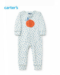 CARTERS SWEET ORANGE BLOSSOM ROMPER
