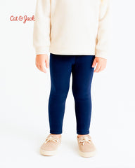 CAT & JACK DARK BLUE PLUSH LEGGING
