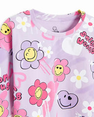 COOL CLUB SMILEY WORLD LONG SLEEVE T-SHIRT