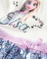 C&A FROZEN ELSA SPARKLE & FLARE SEQUIN DRESS