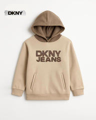 DKNY BOYS FLEECE HOODED SWEATSHIRT WITH TROUSER SET