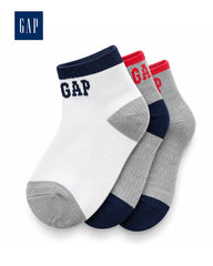 GAP COLORBLOCK SOCKS - 3 PACK