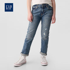 GAP KIDS MID RISE GIRLFRIEND DENIM JEANS