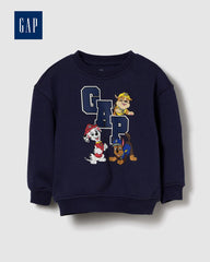 GAP PAW PATROL NAVY GRAPHIC FLEECE SWEATSHIRT