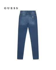 GUESS GIRLS BLUE DENIM SKINNY JEANS