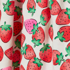 H&M STRAWBERRIES PATTERNED JERSEY DRESS