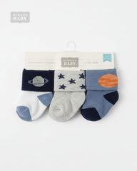 HUDSON BABY SOCKS 3 PAIR SET 029