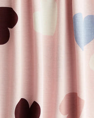 H&M PINK HEARTS PATTERNED JERSEY DRESS