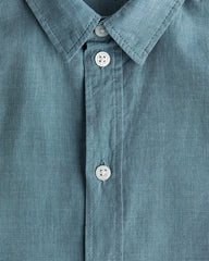H&M TURQUOISE COTTON SHIRT