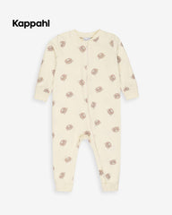 KAPPAHL BABY CREAM BEAR PRINT ROMPER