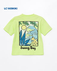 LC WAIKIKI NEON GREEN SUNNY DAY T-SHIRT