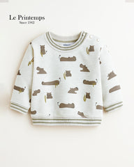 LE PRINTEMPS SAFARI HIPPO SWEATSHIRT