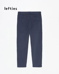 LEFTIES NAVY BLUE CHINO COTTON PANTS