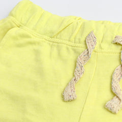 LEFTIES YELLOW GIRLS SHORTS