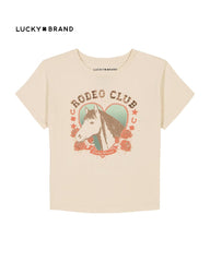 LUCKY BRAND RODEO CLUB GRAPHIC T-SHIRT