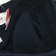 MACYS NAVY BLUE SOME DAYS PRINTED TROUSER