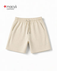 MACYS OFF WHITE COMFORT BERMUDA SHORTS
