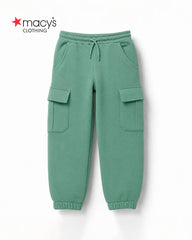 MACYS SAGE GREEN FLEECE JOGGER PANTS