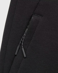 MANGO BLACK BERMUDA SHORTS WITH ZIP POCKETS 87037704