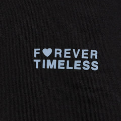 MANGO BLACK FOREVER TIMELESS ZIPPER HOOD