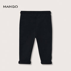 MANGO BLACK GIRLS COTTON JOGGER TROUSER -0812