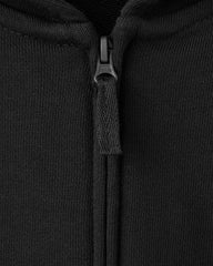 MANGO BLACK OWN YOUR TIME ZIPPER HOOD