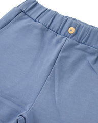 MANGO BLUE COTTON POCKET TROUSER