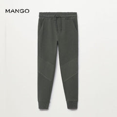 MANGO LEAVES PRINTED SWEATSHIRT WITH TROUSER SET