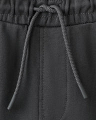 MANGO CHARCOAL BASIC COTTON BERMUDA SHORTS