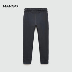 MANGO CHARCOAL FRANCIA JOGGER STYLE TROUSER 77083271