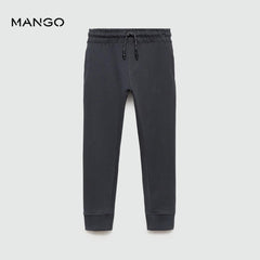 MANGO CHARCOAL FRANCIA JOGGER STYLE TROUSER 77083271