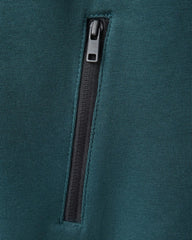 MANGO DARK GREEN ZIPPR HOOD 37044428
