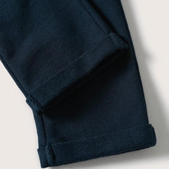 MANGO DARK NAVY JOGGER STYLE TROUSER 37001059