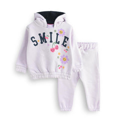 BRANDED LILAC SMILE PRINTED 2 PCS SET